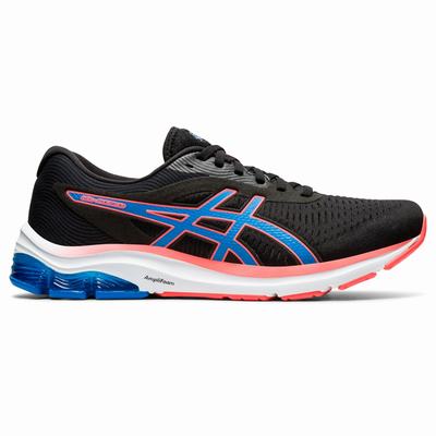 Asics Gel-Pulse 12 - Miesten Juoksukengät - Mustat/Sininen